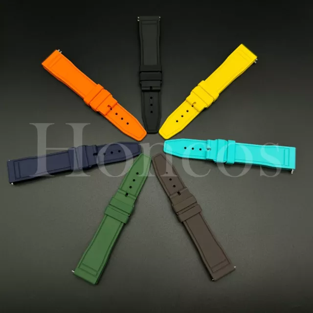 20 21 22 MM FKM Silicone Rubber Watch Band Strap Quick Release Fits for IWC USA