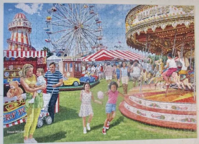Ravensburger Puzzle ~ Vintage Fairground Spass ~ 1000 Stück