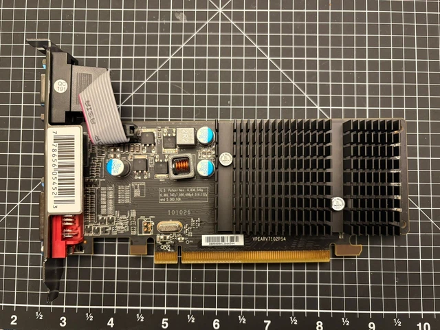 XFX ATI Radeon HD 5450 (HD545XZHF2) 1 GB DDR3 SDRAM PCI Express x16 Graphics...