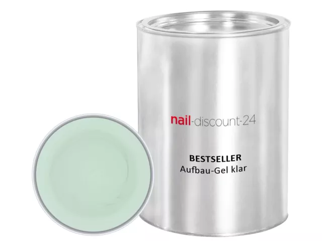 UV-Gel Aufbau Gel klar 1000ml dickviskos elastisch Haftverstärker Builder Nail