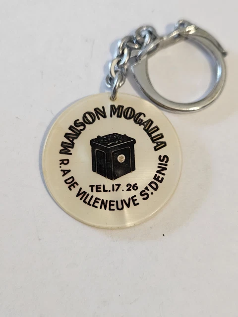 PORTE-CLÉS key ring - MAISON MOGALIA - Pièces Automobiles La Réunion 1960s