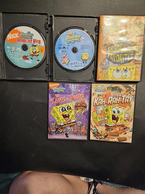 Pack De 2 Pantalons Carrés Nickelodeon Bob L'éponge – Autocollants Et Stickers – NEUF