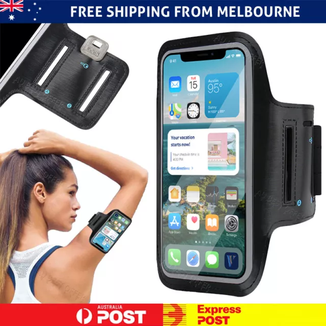 Sports Armband Phone Holder Arm Band Jogging Gym Running For iPhone Samsung