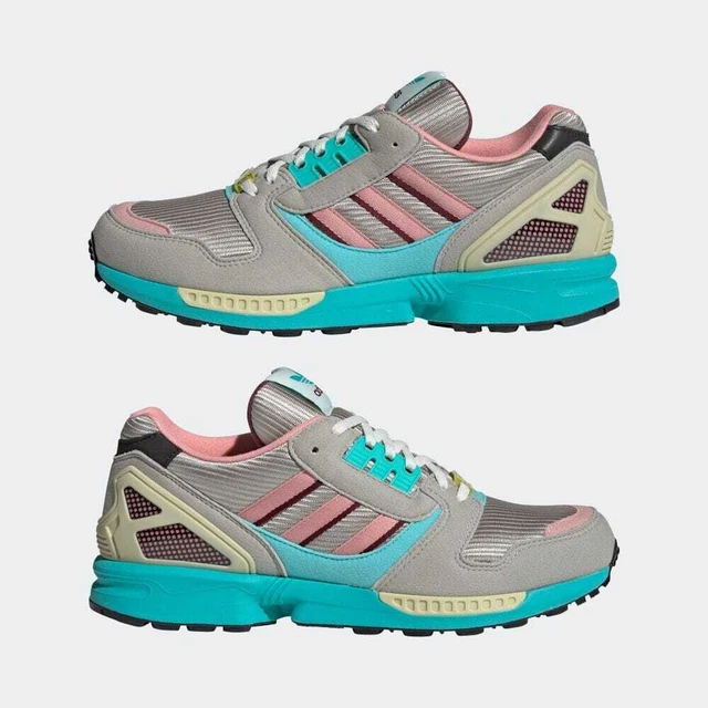 adidas ZX 8000 METAL GREY /SEMI MINT TRUSH /FEATHER GW3049 authentisch EU38-46