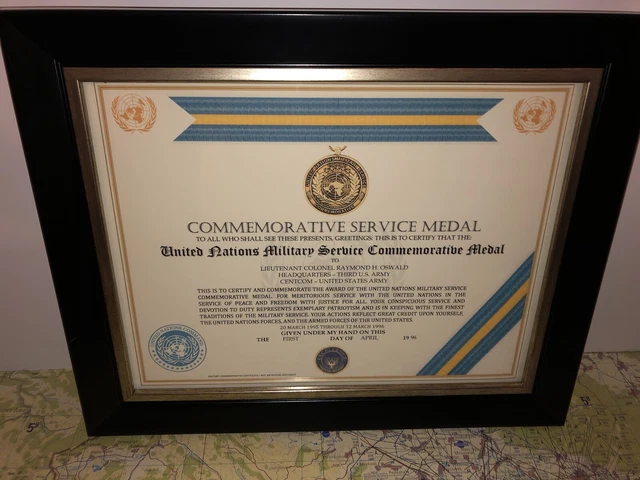 French Legion Of Honor Commemorative Certificate (Type 1) – WWII Reproduction With Custom Printing