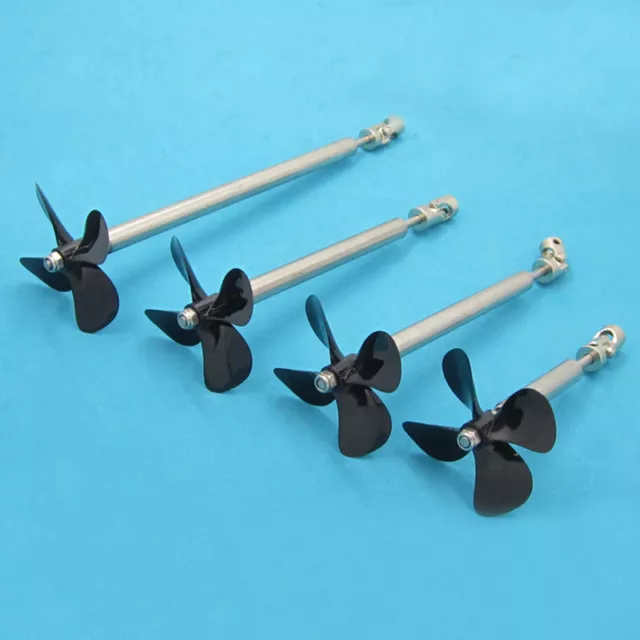 4mm Drive Shaft Sleeve 4 Blade Propeller Joint Assemble Kit for RC Boat Marine