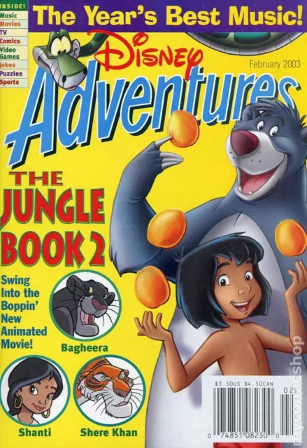 Disney Adventures Digest Vol. 13 #1 NM 2003 Stock Image