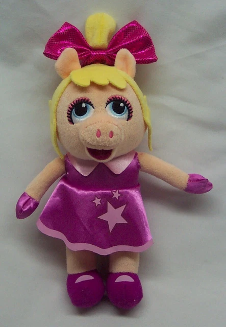 Disney Jr. The Muppet Babies MISS PIGGY 9" Plush Stuffed Animal TOY Muppets