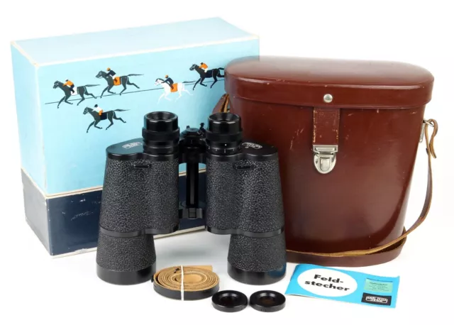 Top CARL ZEISS JENA Fernglas BINOCTEM 1Q 7x50 MC Feldstecher binoculars mit OVP