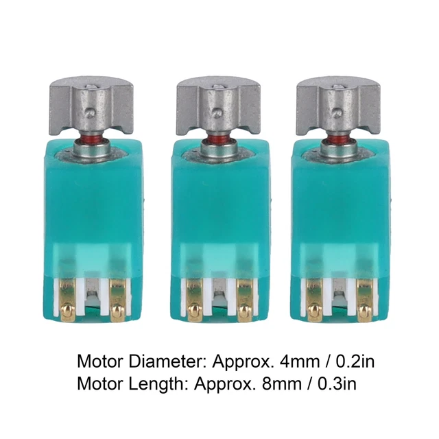 10Pcs Micro Vibration Motor Mini Hollow Cup Cell Phone Vibrating Machinery P HAN