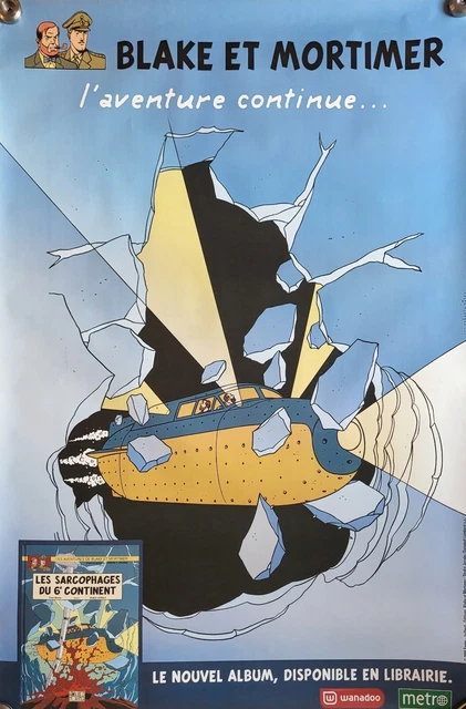 Bande dessinee BLAKE ET MORTIMER