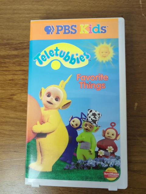 TELETUBBIES - FAVORITE Things (VHS, 1999) PBS Kinder EUR 11,23