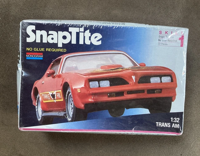 自動車 Trans Am Snap Tite Monogram 1017 1:32 Vintage 1979 Monogram Snap Tite Trans Am 1 32 Scale #1017