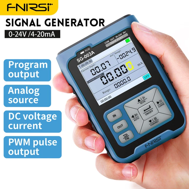 CURRENT VOLTAGE SIMULATOR 420mA Signal Generator Sources transmitter calibrator £60.99