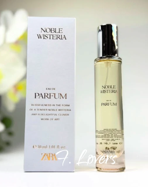 ZARA EDP NOBLE Wisteria Eau De Perfume Fragrance 80ml Brand New & Factory  Sealed 32.94 - PicClick UK