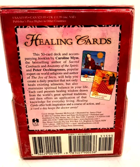 Healing Cards by Caroline Myss and Peter Occhiogrosso, 50 Card Deck with Guide 3