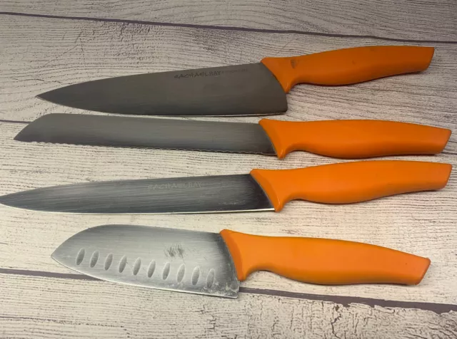 Furi Rachael Ray Gusto-Grip Basics Three Knife Set (4 Paring, 5 Utility,  6 Santoku Knife) - KnifeCenter - FUR890 - Discontinued
