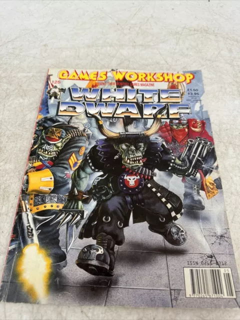 Games Workshop White Dwarf Magazine Issue 125 May 1990  Warhammer