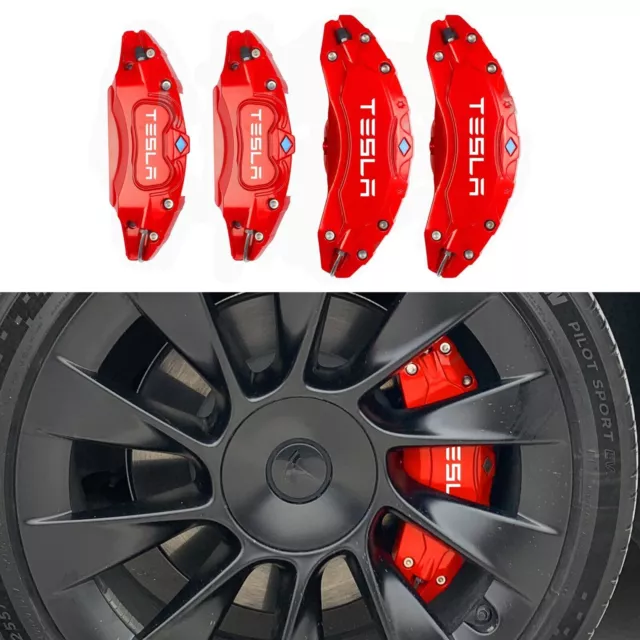 TESLA MODEL Y Brake Caliper Covers 20202024 Accessories Front and Rear