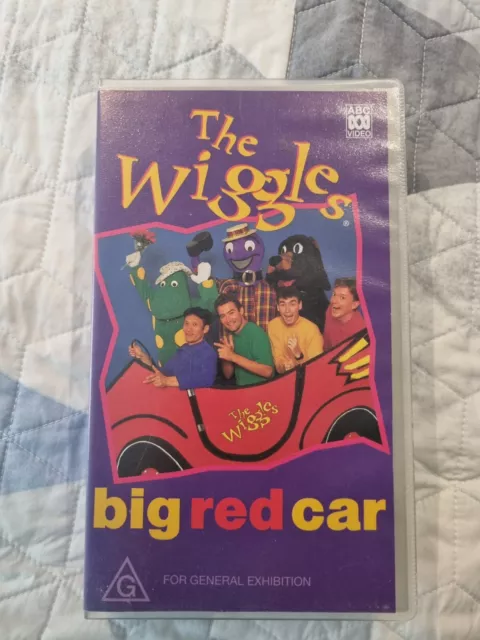 THE WIGGLES BIG Red Car good condition VHS tape PAL 1995 $7.00 ...