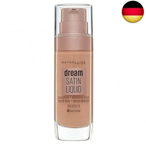 Maybelline New York Make Up, Dream Radiant Liquid Make-Up, Flüssige Foundation,