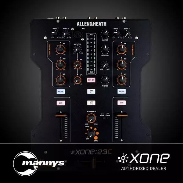 Allen & Heath Xone:23C Traktor Certified DJ Mixer w/ USB I/O