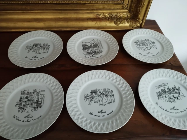 Cendrier Vide Poche En Porcelaine Syracuse Yves Deshoulières Apilco France