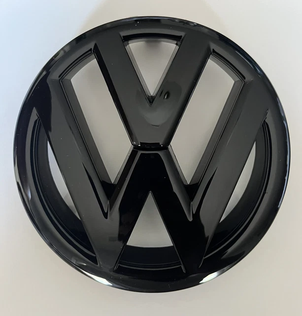 Glossy Black Front ONLY Car Emblem Badge For VW MK6 GOLF6 TSI TDI GTI