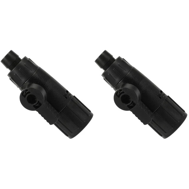 2 pz valvole controllo acqua acqua per acquario filtro serbatoio pesci splitter distributore