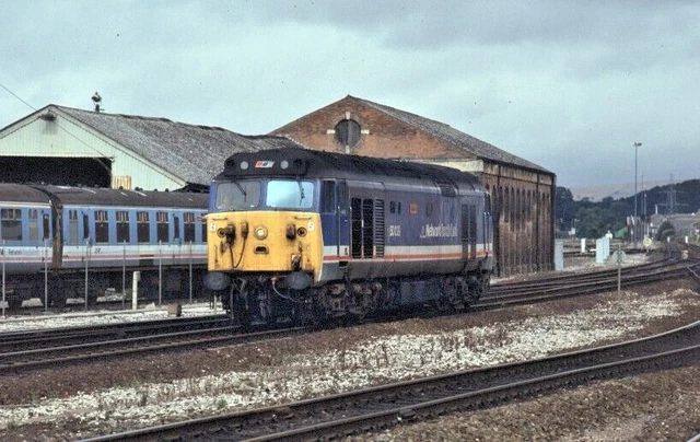 35MM ORIGINAL SLIDE BR British Railways Diesel Loco Class 50029 ...