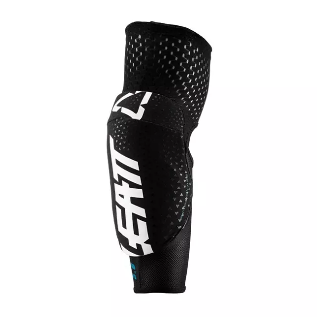 Neu Youth Kids Leatt ELBOW GUARD 5.0 3DF WEISS/SCHWARZ JUNIOR Motocross ATV