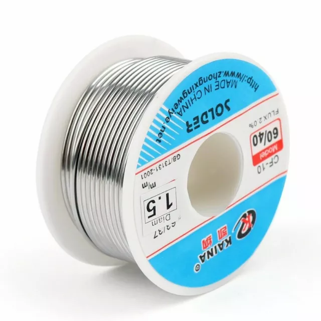 60/40 63/37 Tin Lead Solders Wire Reel Rosin Core Soldering Welding Flux 0.5-2MM