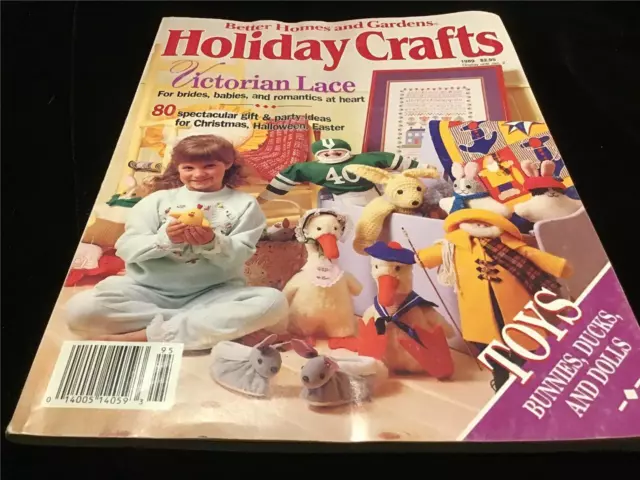 Better Homes & Gardens Magazine Holiday Crafts 1989 Victorian Lace