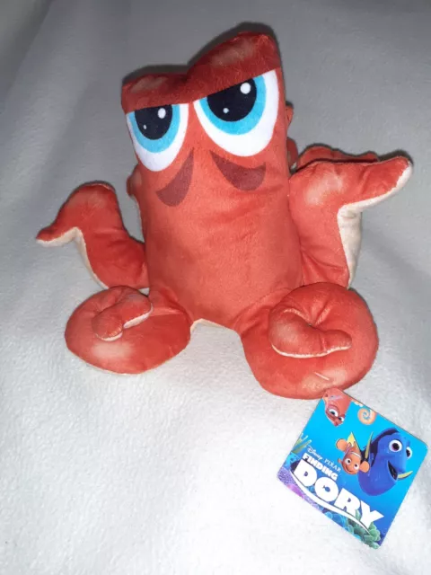 Disney Pixar Finding Dory Hank The Octopus 8" Soft Toy Plush