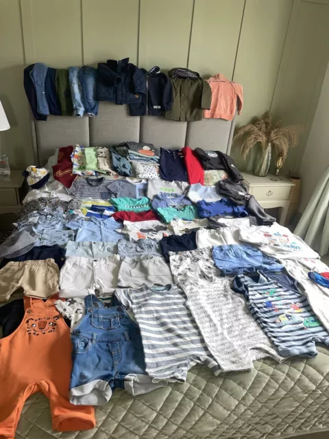💙 Huge bundle of boys spring summer clothes 12-18 months 1-1.5 years shorts
