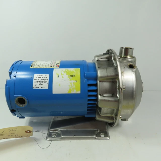 Gould 1ST1D2D4 NPE 1x1-1/4-6 Centrifugal Pump 316 SS 208-230/460V 3450RPM 170GPM