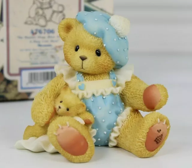 Cherished Teddies No Matter How Blue You Feel, Miranda 1998 Limited Figurine