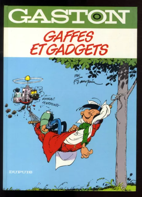 GASTON n°0  GAFFES ET GADGETS   FRANQUIN / DELPORTE / JIDEHEM   DUPUIS  EO 1985