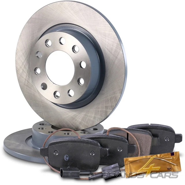 ATEC Germany Bremsenset Vorne & Hinten - 308mm Belüftet + 264mm Voll + Bremsbeläge