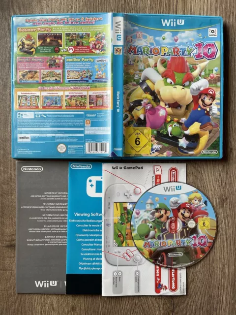 Nintendo Wii U - Mario Party 10 - OVP