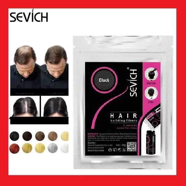 ⭐️⭐️⭐️⭐️⭐ SEVICH Fibra de Relleno Capilar para Espesar el Cabello 50g 100g