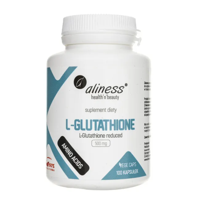 Aliness L-Glutathione réduit 500 mg, 100 capsules