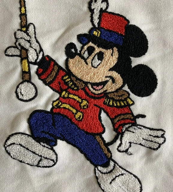 Banda de marcha completa bordada Matsuhato Disney Mickey Mouse 175 12x9