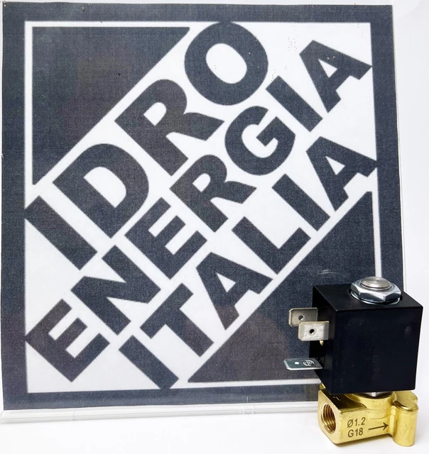 elettrovalvola comando diretto 2 vie 1/8 n.c. ode 21jn1r0v12 lba05024cs 24v dc