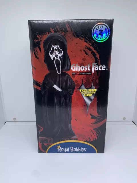 Ghostface Scream Silver Mask Royal Bobbles Zavvi Exclusive Limited Only 600 Made