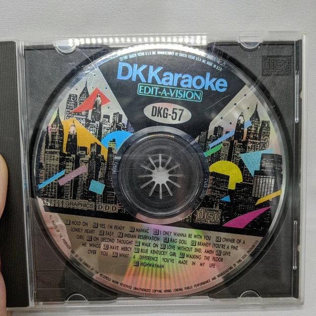 DK Karaoke Edit A Vision DKG 57 CD + G