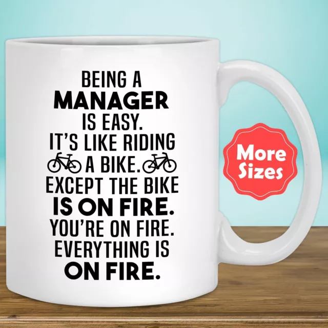 Manager Mug Coffee Cup Funny Gifts For Women Men Her Him Best Appreciation