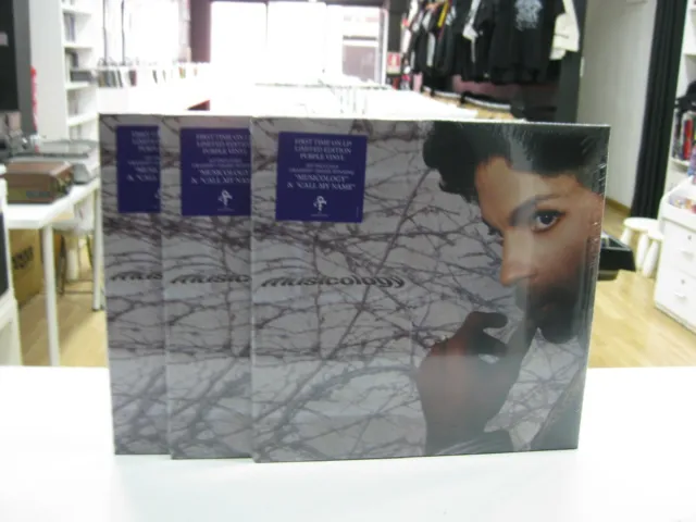 Prince 2 LP Musicology & Call My Name Violet Vinyle 2019 Scellé