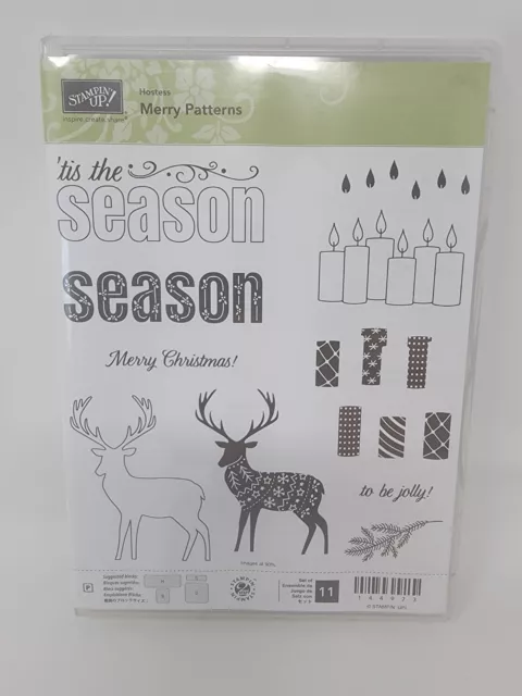 Stampin' Up! Merry Patterns Stamp Set (Retired)