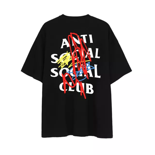 Streetwear Anti Social Tee Social Club T-shirt Black